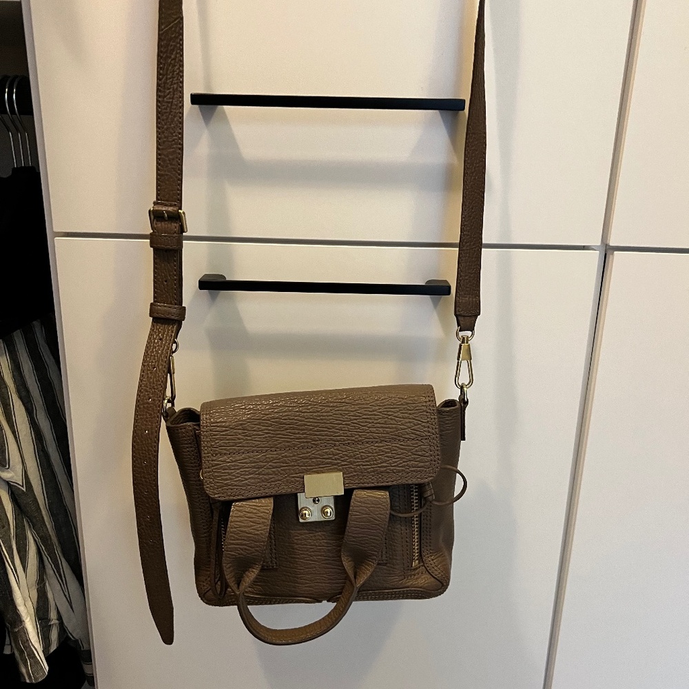 NEW Tan leather 3.1 PHILLIP LIM PASHI BAG